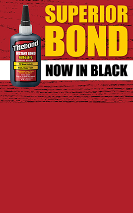 Titebond Instant Bond Jet Black Image